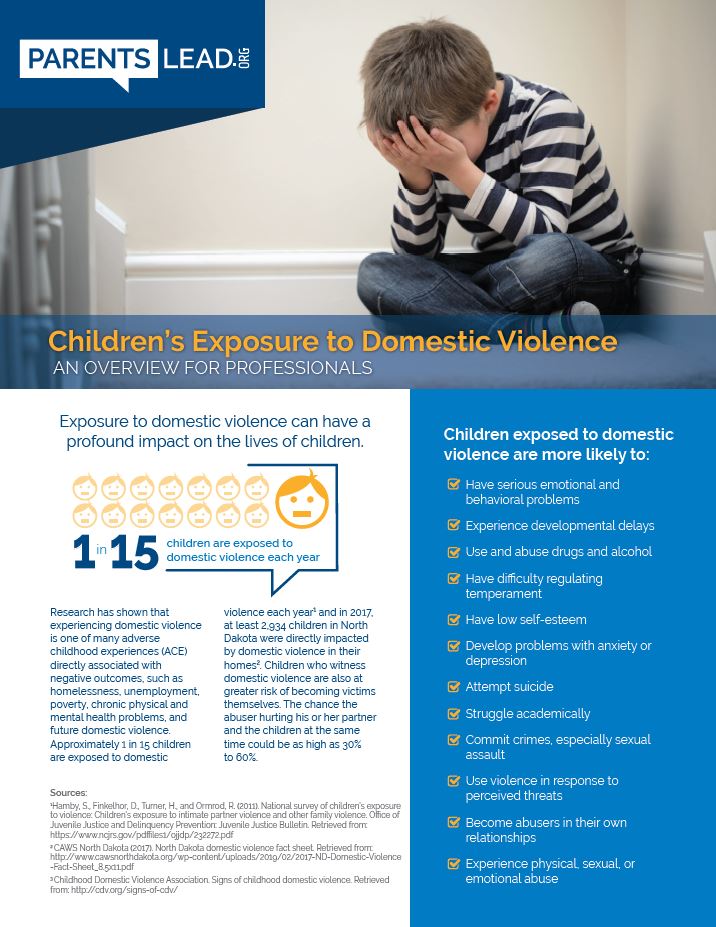 Children’s Exposure to Domestic Violence