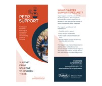 Peer Support Services Rack Card