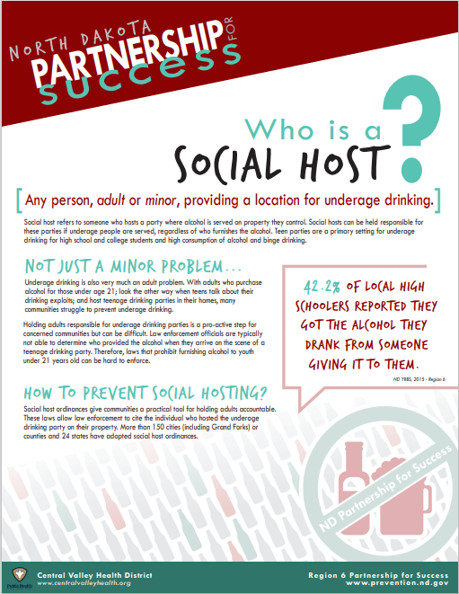Who is a Social Host? Handout