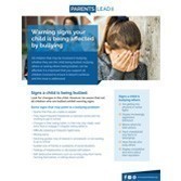Warning Signs Your Child is Being Affected by Bullying
